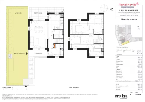  Galerie Appartement D11-T4 Duplex